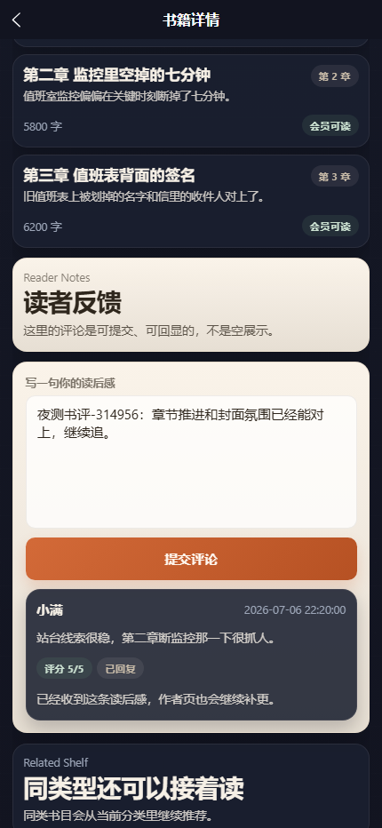 灯下小说馆小程序 7413