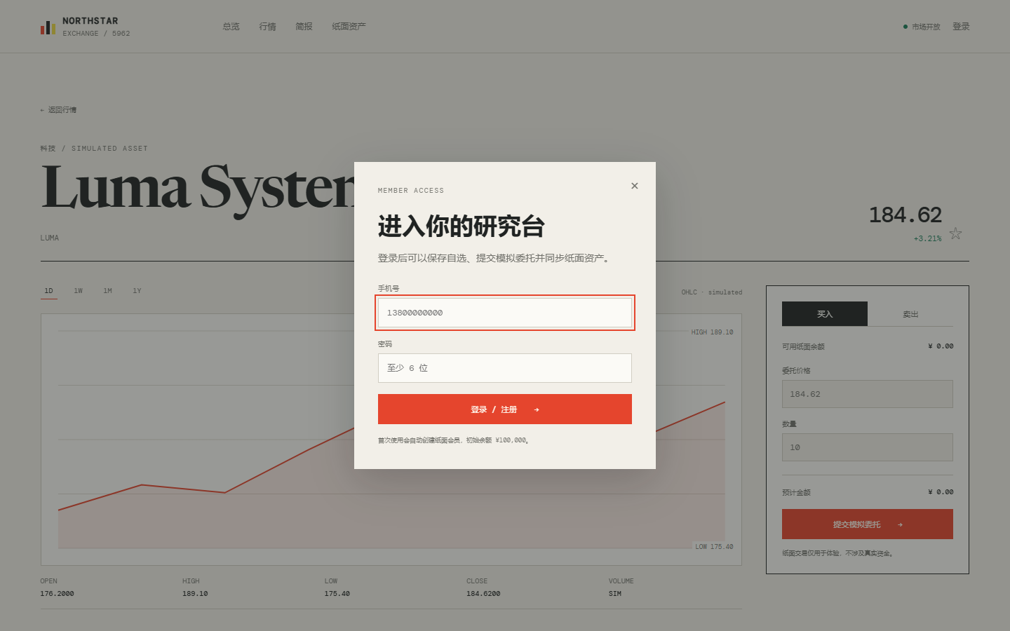 北辰交易所官网 5962