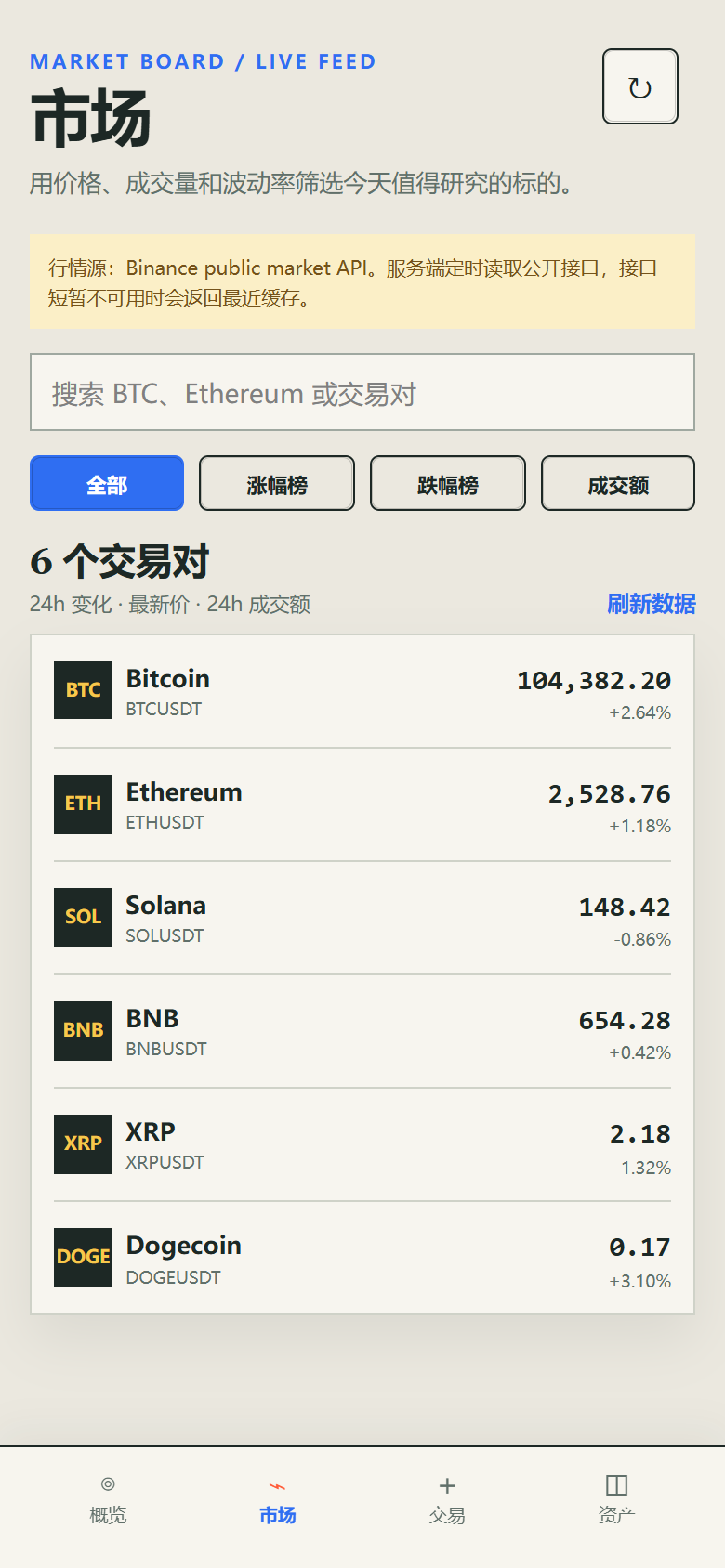 星衡纸面交易所小程序8048