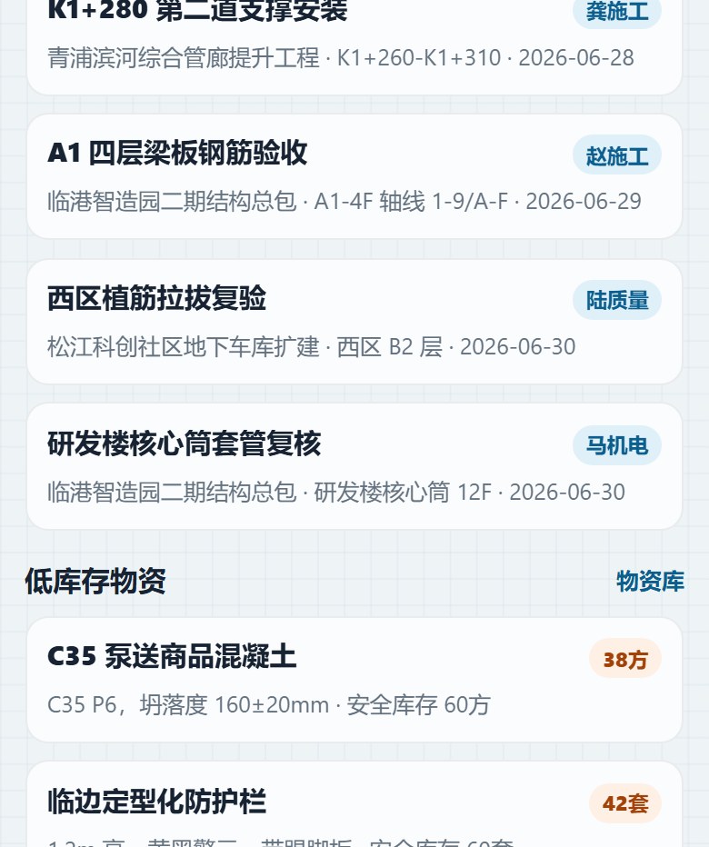 砼策现场小程序