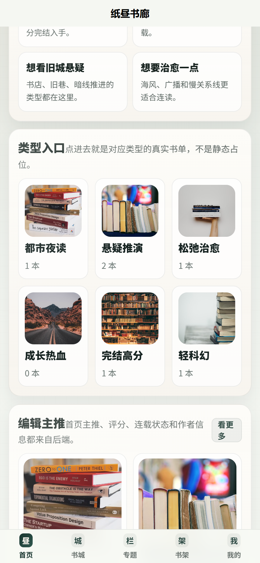纸昼书廊小说小程序 5728